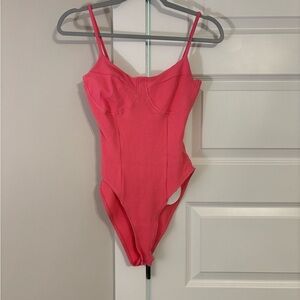 Pink womens bodysuit